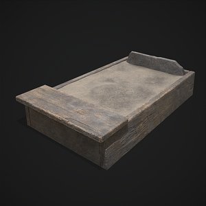 Medieval Cooking Fire Pit 3D model