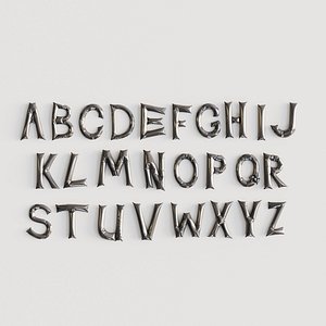 Alphabet balloons