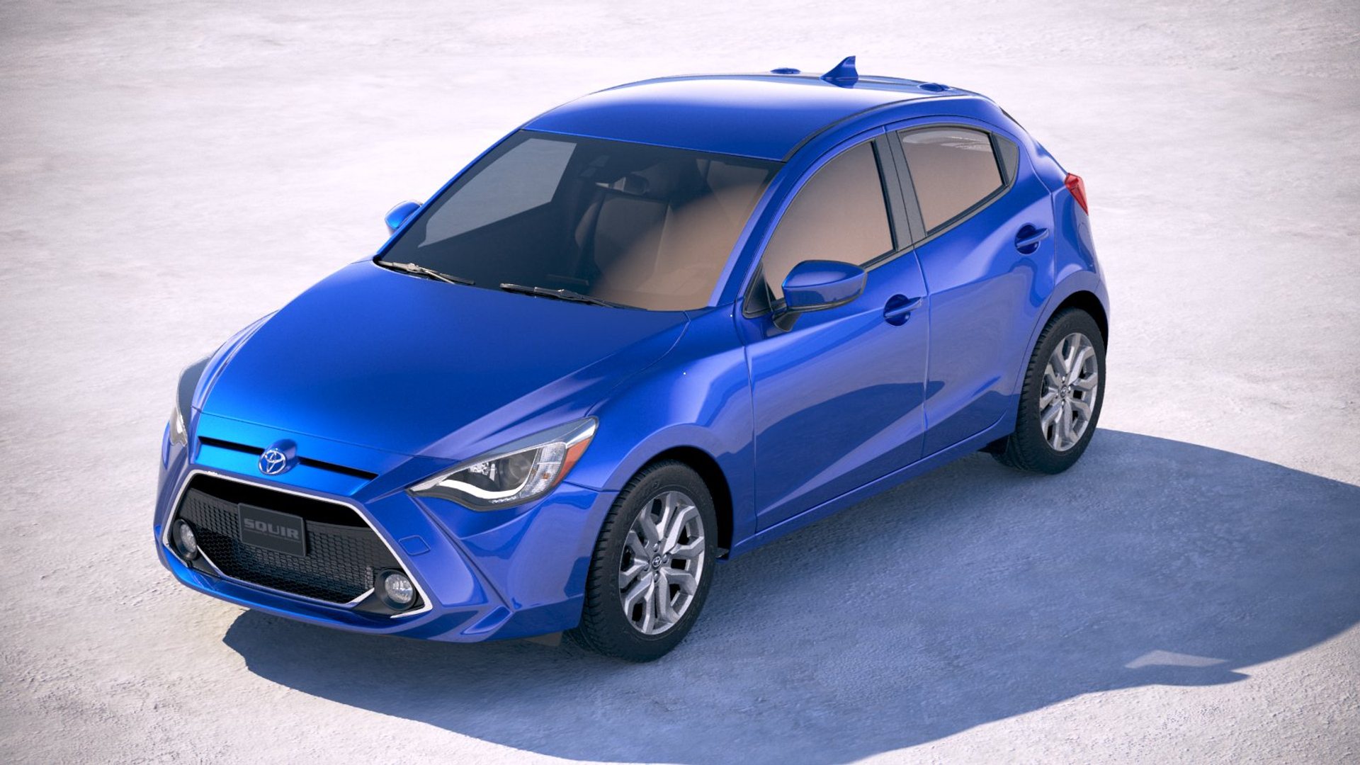 Toyota Yaris Hatchback 3D - TurboSquid 1404963