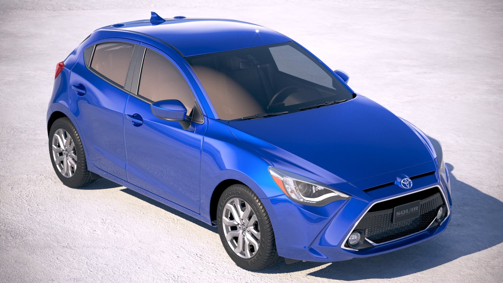 Toyota Yaris Hatchback 3D - TurboSquid 1404963