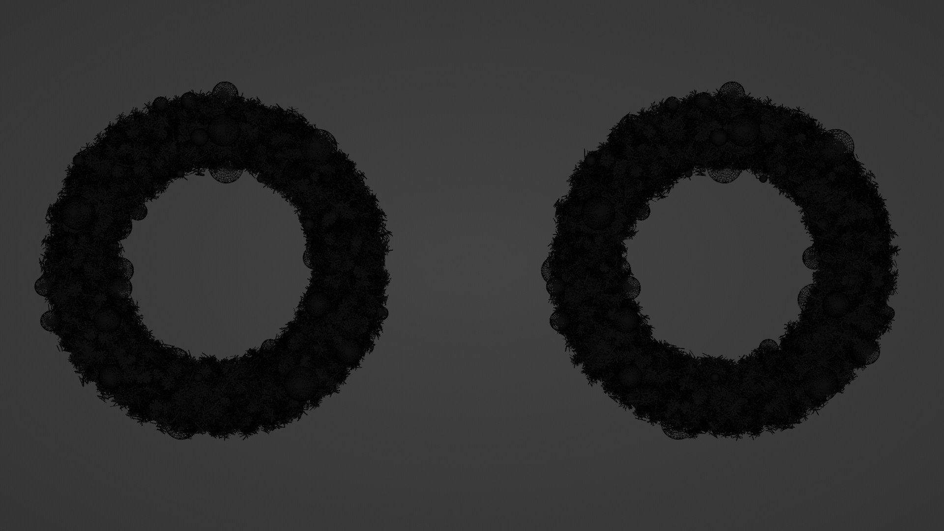 ChristmasWreath 3D https://p.turbosquid.com/ts-thumb/0m/2rABCW/bJ/christmaswreathwireframe/png/1638896001/1920x1080/fit_q87/874a09e727bc7142bae682ac0792fef73902ffa1/christmaswreathwireframe.jpg