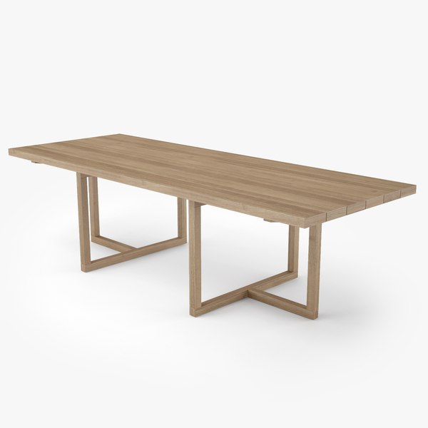 Restoration hardware aviara teak model - TurboSquid 1461846