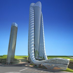 3D Cityscape 12 model