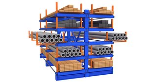 Cantilever racking 3D