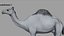 3D model Camel Rigged No fur 3D