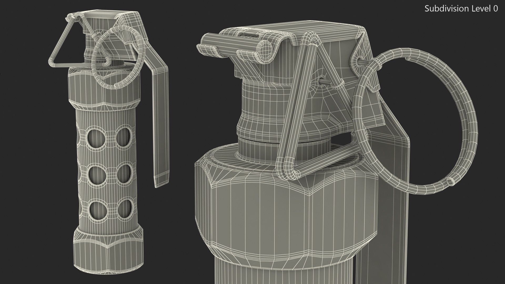 3D m84 stun grenade model https://p.turbosquid.com/ts-thumb/0m/7AUaM3/Q7Z0nmrM/m84stungrenadevray3dmodel015/jpg/1599836232/1920x1080/fit_q87/67cdf2285514dca05a42c4bb8d6f04eb0da57328/m84stungrenadevray3dmodel015.jpg