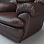 Leather Armchair Lounge Chair Upholstered Seat