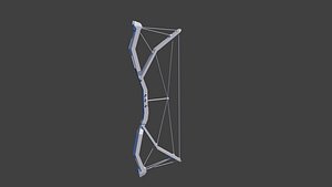 Low poly tactical bow