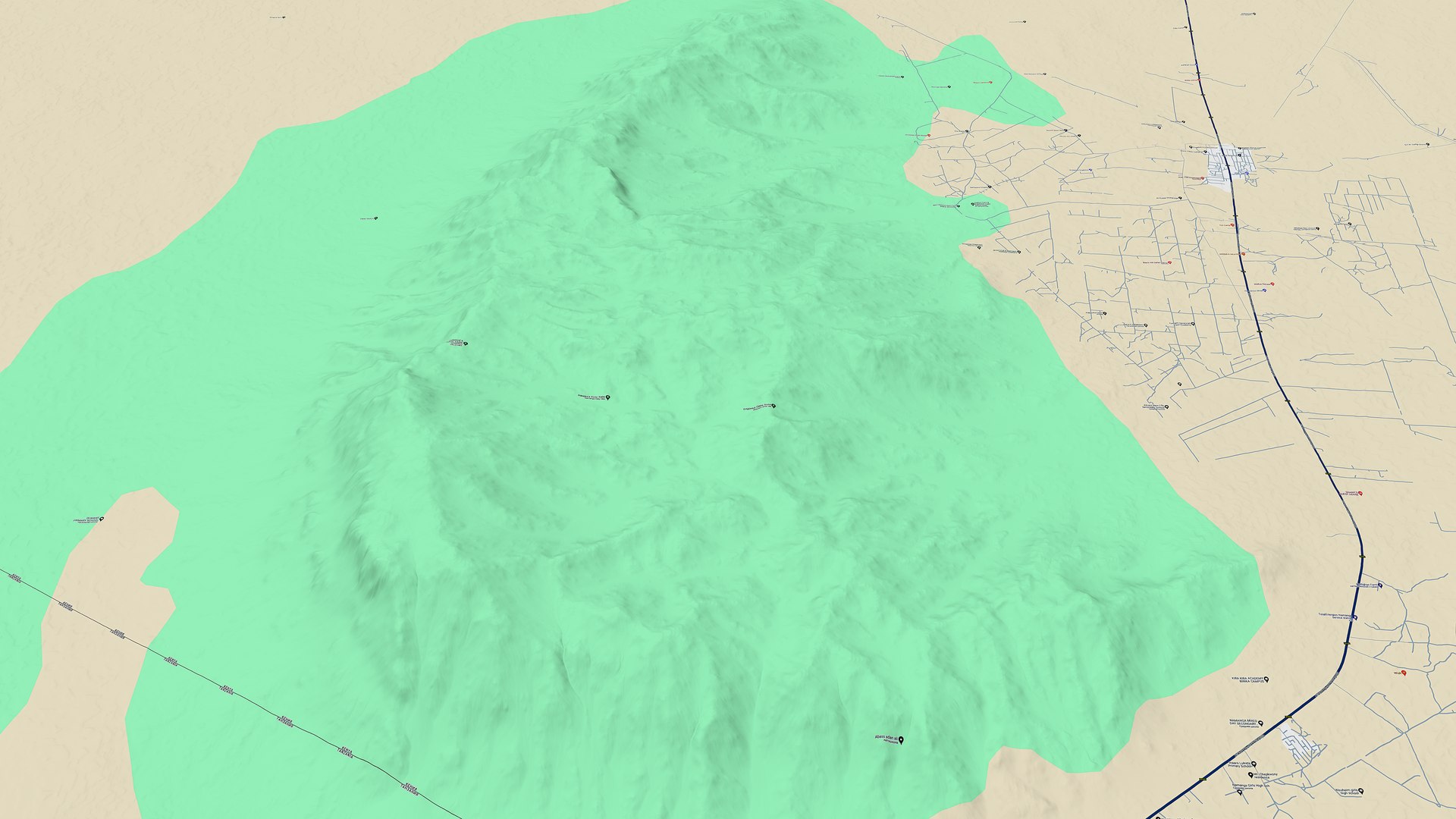 3D Ol Donyo Orok Mountain Namanga Hills Tanzania Africa https://p.turbosquid.com/ts-thumb/0m/A6owDU/Tk/z0005/png/1714707111/1920x1080/fit_q87/92a1a85fcfeec60104f53b5bfbf87cc04a6cf408/z0005.jpg