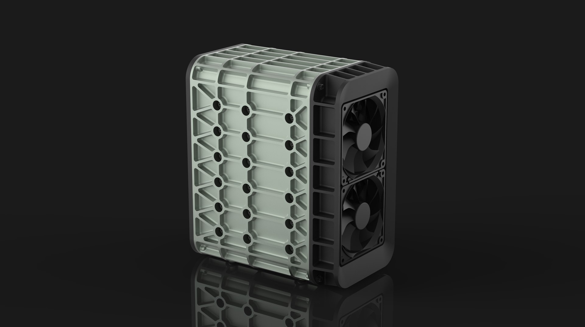 Aero Space Hard Drive Enclosure - HDD - 6 Drive 3D - TurboSquid 1956360