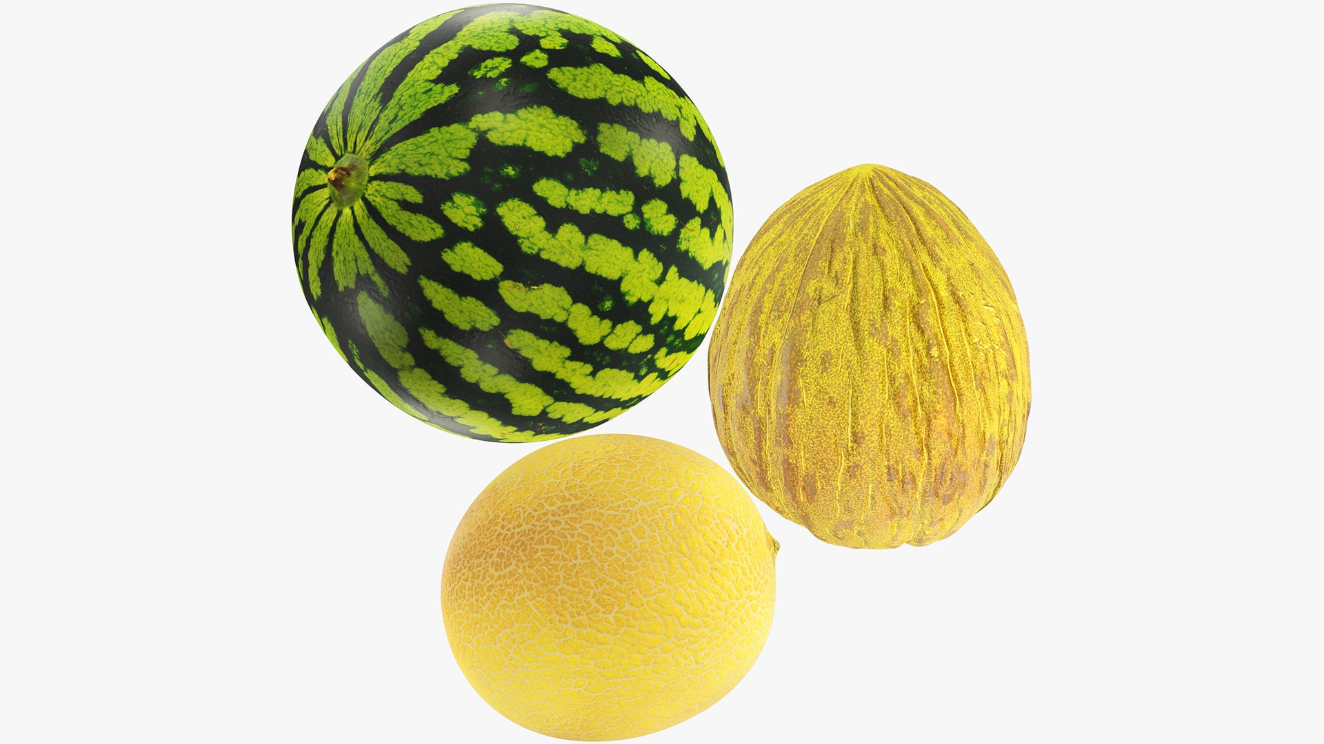 3D Melons and Watermelon Collection V1 model https://p.turbosquid.com/ts-thumb/0m/FDXQtg/As/mawmc1_002/png/1714519217/1920x1080/fit_q87/5e592df477c21f37f443e800f77f71bb7c901919/mawmc1_002.jpg