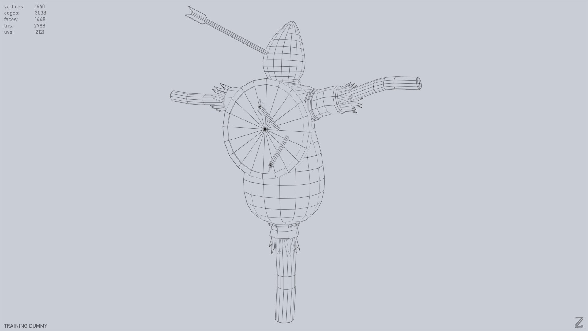 Training Dummy Model TurboSquid 2220080