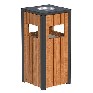 Outdoor Trash Bins 03 model