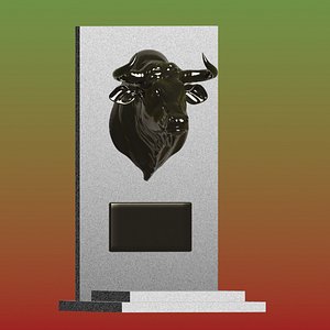 Sculpture Bullhead Monument