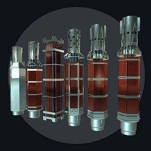fuel assembly 3D model