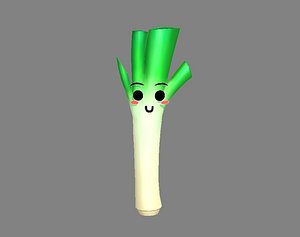 3D vegetables model