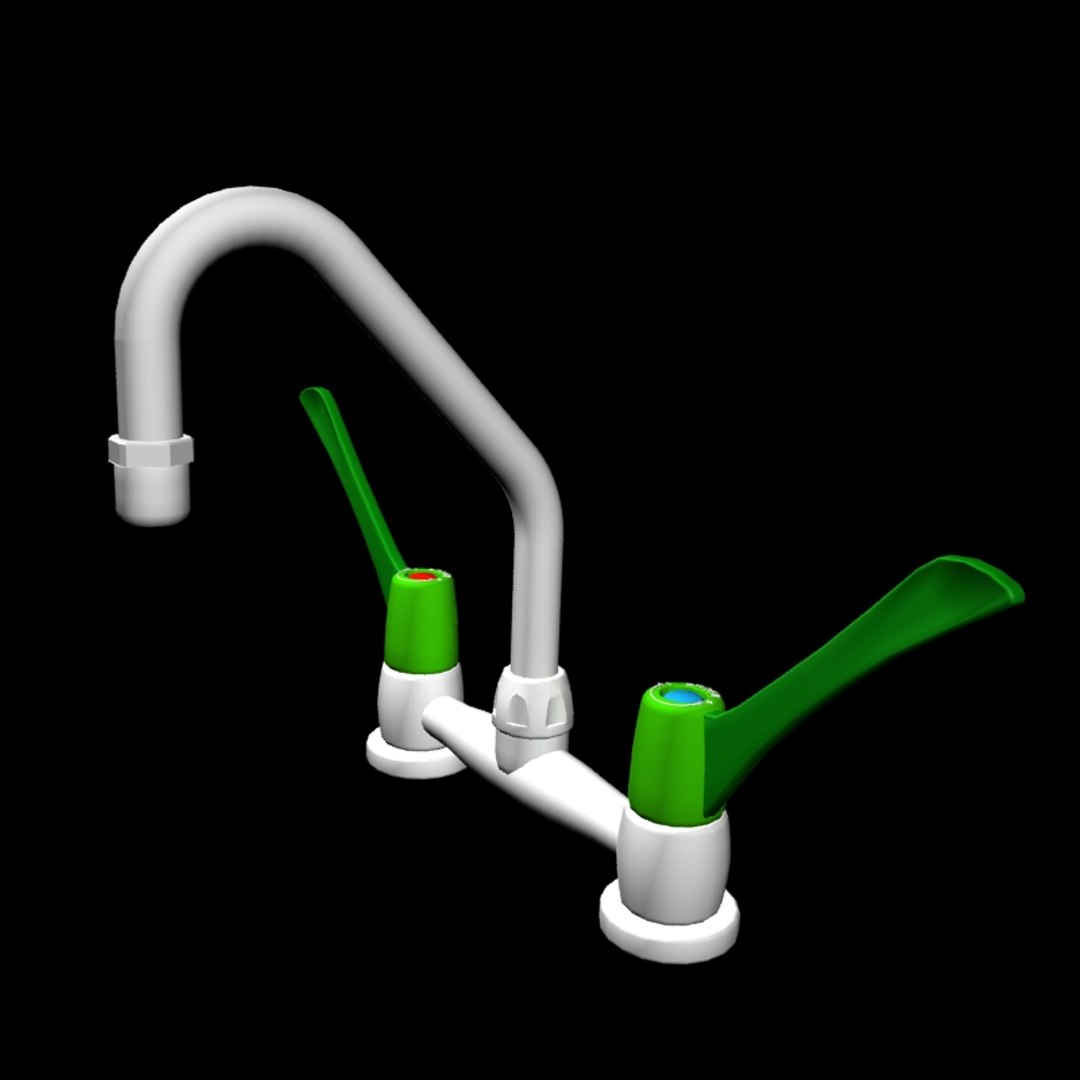 Laboratory Water Tap 3d Max