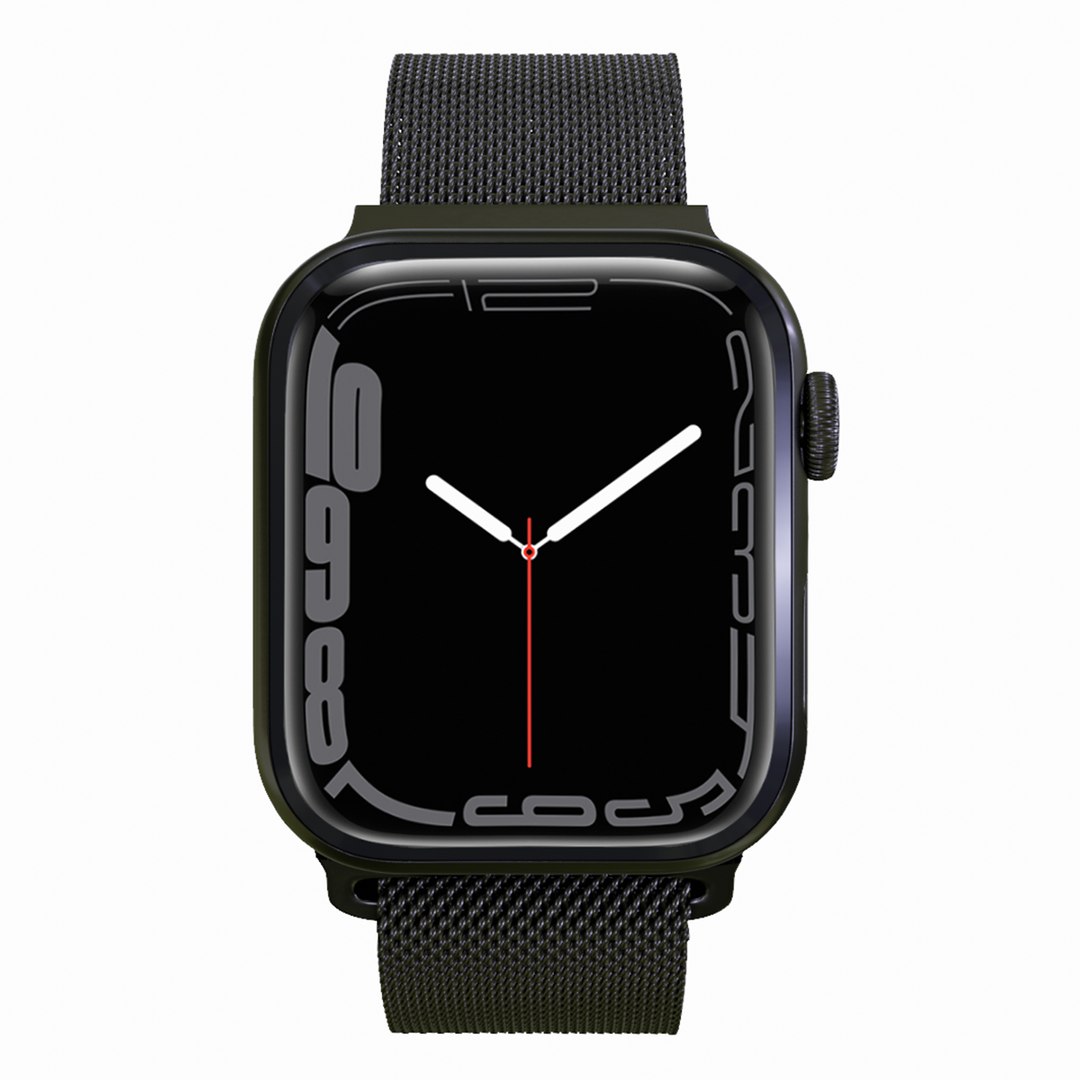 3D Appe Watch 7 - Graphite Stainless Steel Case with Graphite Milanese Loop https://p.turbosquid.com/ts-thumb/0m/VvFIbP/Z0/12/png/1676009324/1920x1080/fit_q87/4bcd5a22b887f1a5f3ec1b4e115196c76b14fade/12.jpg