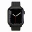 Appe Watch 7 – Graphit-Edelstahlgehäuse mit Milanaise-Armband in Graphit