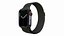 Appe Watch 7 – Graphit-Edelstahlgehäuse mit Milanaise-Armband in Graphit