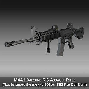 Colt M4A1 Sopmod EOTech552