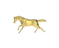 Arabic Horse in galloping position 3