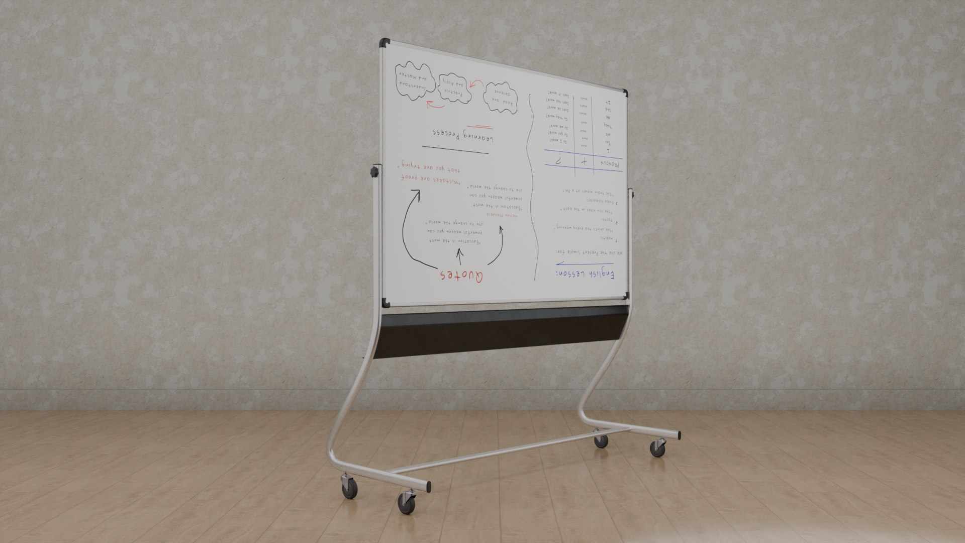 Customizable Double-Sided Metal Whiteboard Rectangular Writing Board 3D model https://p.turbosquid.com/ts-thumb/0m/gRBSXy/dJ/render_6/png/1746390939/1920x1080/fit_q87/43aaa6d085bf5a14a4e92262f5ec64a14545a0c0/render_6.jpg
