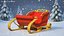 Santa Sleighs Collection 3D model