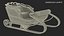Santa Sleighs Collection 3D model