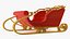 Santa Sleighs Collection 3D model