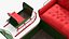 Santa Sleighs Collection 3D model