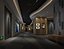 3D Cinema Hallway 01 model