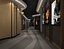 3D Cinema Hallway 01 model