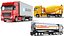 3D Detailed Three Trucks model