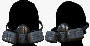 3D gas mask