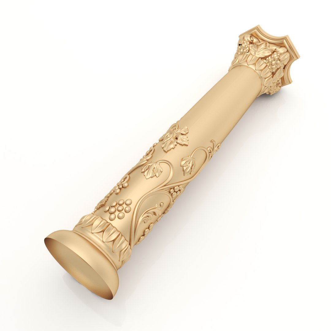 Architectural Column Decor 3D Model - TurboSquid 1165658