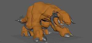 3D 4 legged model