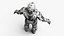 Futuristischer gepanzerter Roboter
