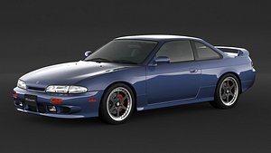 Nissan Silvia S14 q's 3D model