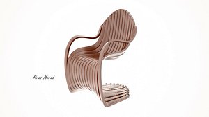 3d chair model