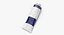 Used Oil Paint Ultramarine Blue