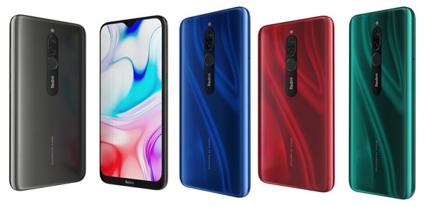 3D Xiaomi Redmi 8 All Colors