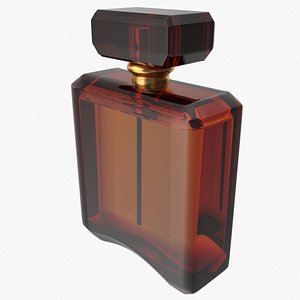 photorealistic perfume bottle 3D model