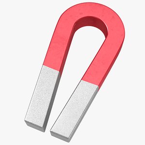 horseshoe magnet 02 3D