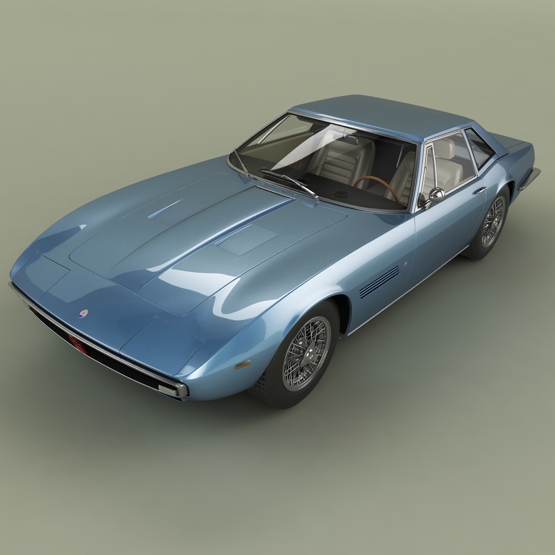 3D Maserati Ghibli Spyder - TurboSquid 1904621