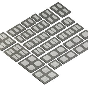 Low Poly Light Switch Collection