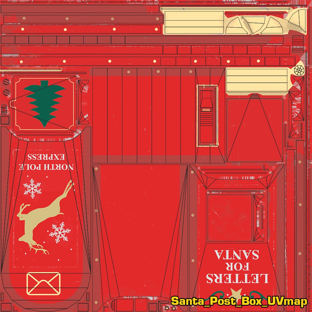 present santa post box 3D model https://p.turbosquid.com/ts-thumb/0n/IqMsY2/9ARQcm51/uv/png/1578349204/1920x1080/fit_q87/d77b8318f21204709a0d3b6dedee32ad6cbcf3e4/uv.jpg