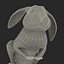 Rabbit Pose 2 3D Model