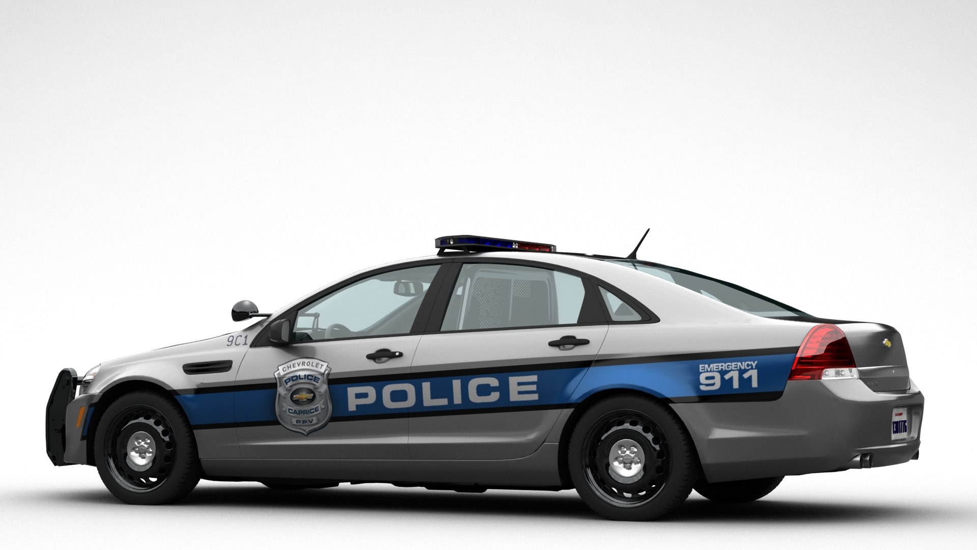 Chevrolet Caprice PPV 3D - TurboSquid 2047287