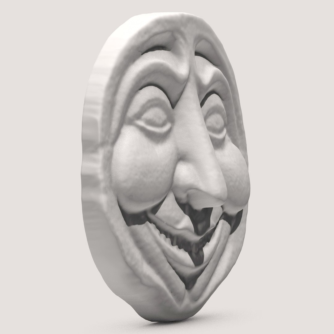 3D Model Moon Face 6 TurboSquid 2293928